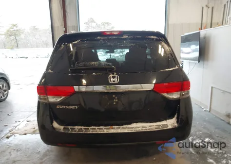 2014 Honda Odyssey Ex-L из США, поврежденный, VIN 5FNRL5H60EB003610